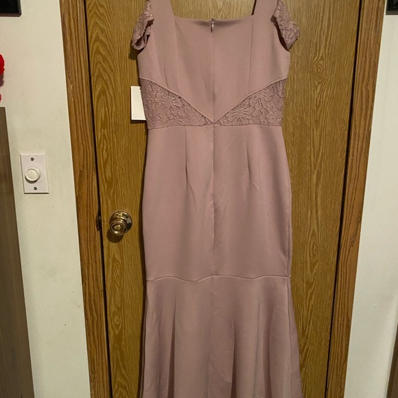 Pale pink, new dress, size 10, brand Alexa B. Nites - Picture 3 of 3